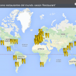 Donde están los 50 Mejores Restaurantes del Mundo?